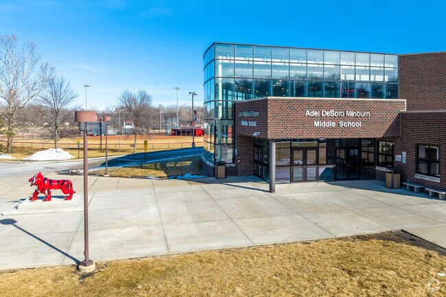 Adel DeSoto Minburn Middle School teaches the local students of Adel.