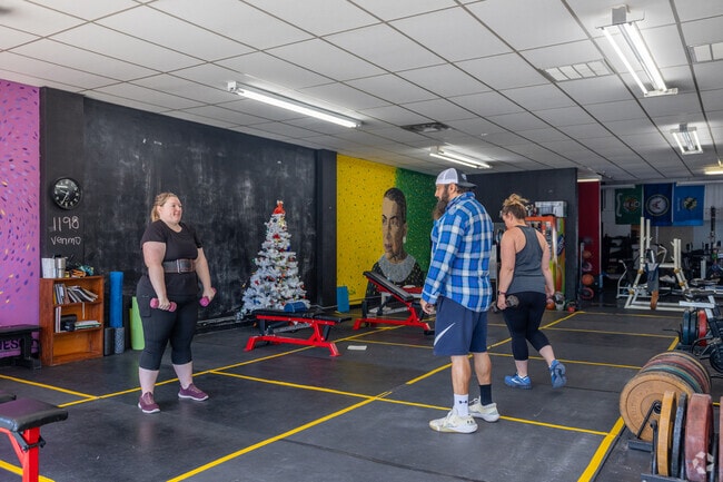 The Shrug Society is a private training group in Fair Heights.