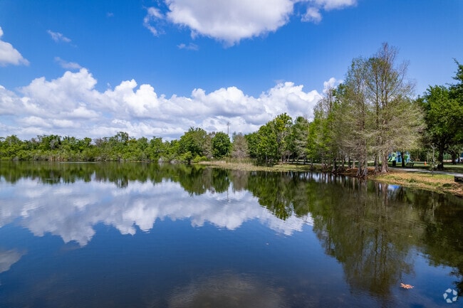 Take a walk around Secret Lake Park in Casselberry.