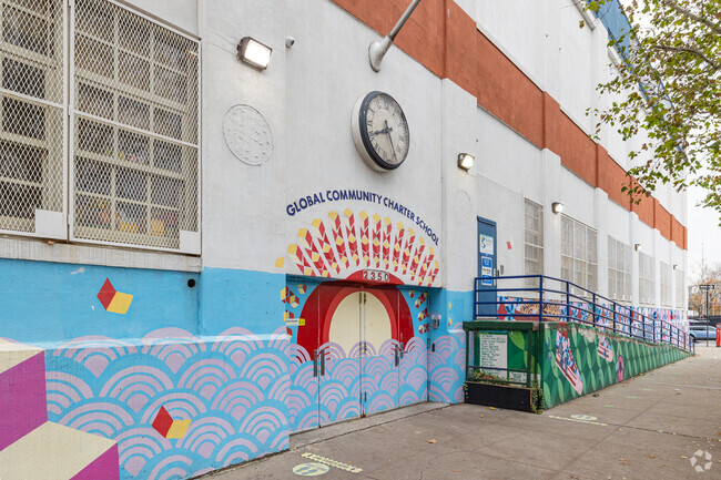 Global Community Charter School in Harlem is a stalwart of the community.