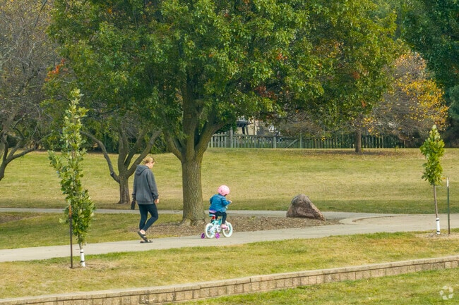 Clearwater Park features expansive green space and plenty of biking trails.