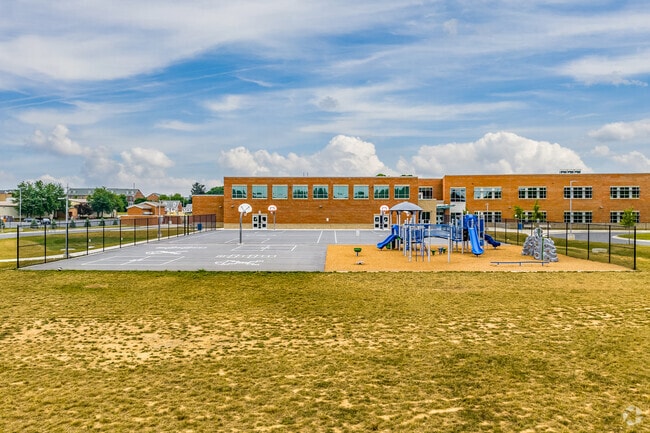 The playground at Urbana Elementary School is a neighborhood favorite.