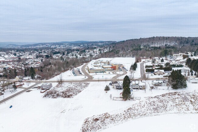 Maine-Endwell Middle School is located on the outskirts of Endwell.