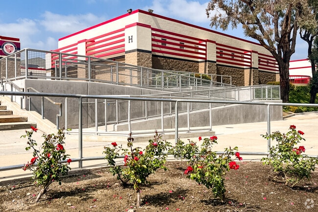 Etiwanda High's campus is made for learning.