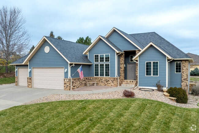 New traditional homes in Colonial Pine Hills offer upscale living in the Black Hills.