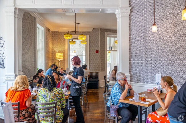 Gourmet breakfast, brunch, and lunch in Powelton Village are served at Sabrina's Cafe.