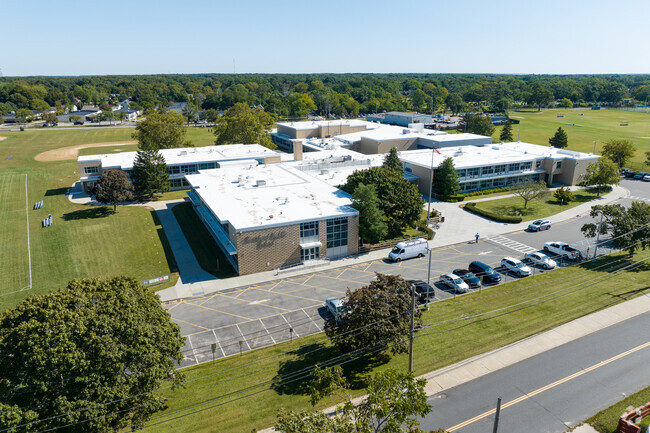 NID 537936 Riverhead Middle School in Riverhead sits next to Riverhead High School.