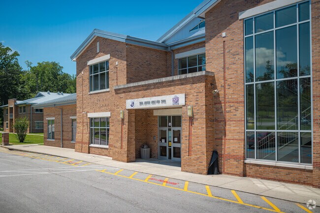 Signal Mountain Middle and High School is a combined campus nestled high on Signal Mountain.