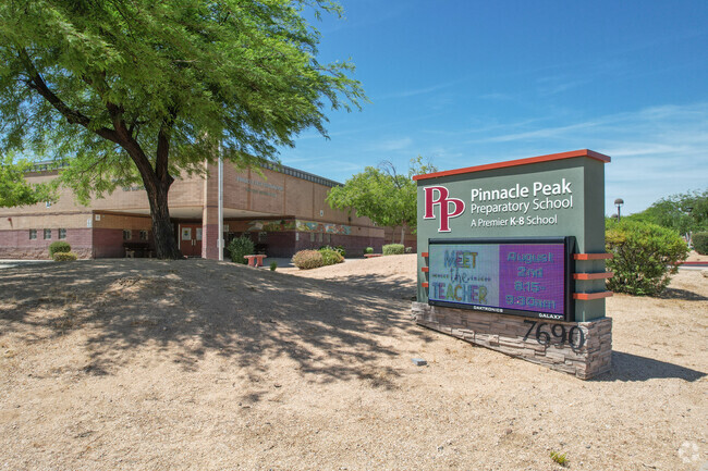 Pinnacle Peak Preparatory is a premiere K-8 school.