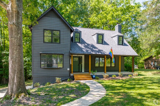 Modern influences on traditional architecture are seen in the renovated homes of Newell South.