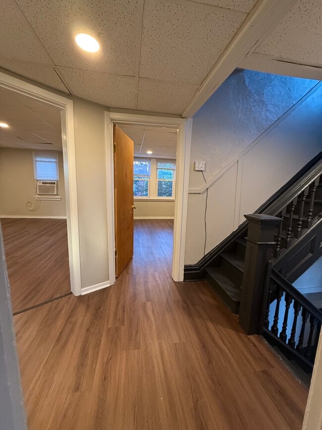 View of first level living room and bedroom