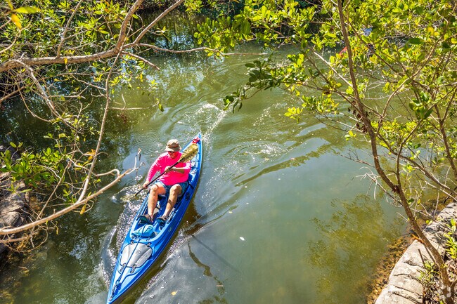 Chapman Field Park near King's Bay/Deering Bay is a great place to kayak to the sea.