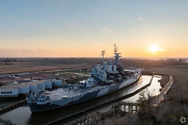 Barclay West-Hanover Heights is just a short drive to beautiful sunsets at the USS North Carolina in Wilmington.