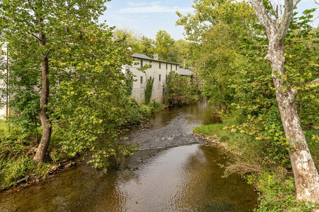 Red Clay Creek runs through the heart of Auburn Valley State Park nearby Ashland.