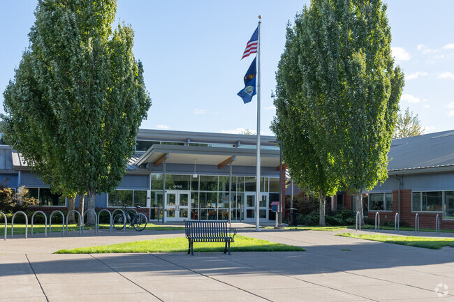 Cesar Chavez Elementary School serves grades K-5 on W 14th Ave in Eugene.