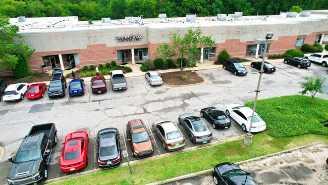 Central Wake High School serves students in grades nine through twelve.