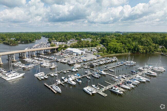 Along the South River in Parole is Liberty Marina, a great place to keep your boat.