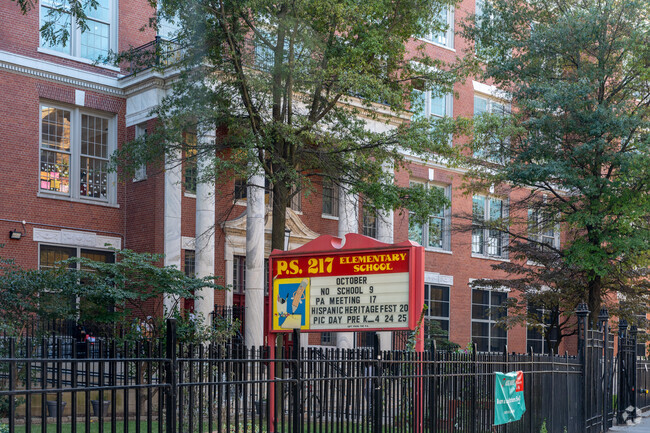 P.S. 217 Colonel David Marcus School challenges and encourages children to learn.