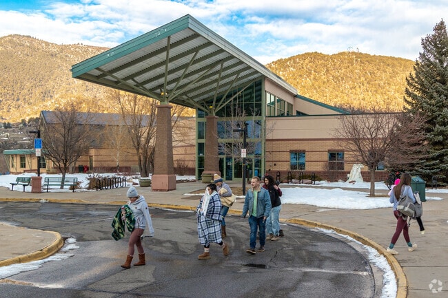 The Glenwood Springs recreation center has a climbing wall and an aquatic center.