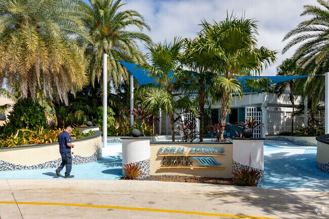 Take a break from the heat at the City of Coral Springs Aquatic Complex.