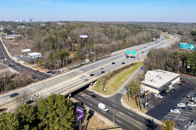Southeast Atlanta sits at the junction of interstates 75 and 85, just south of downtown Atlanta.