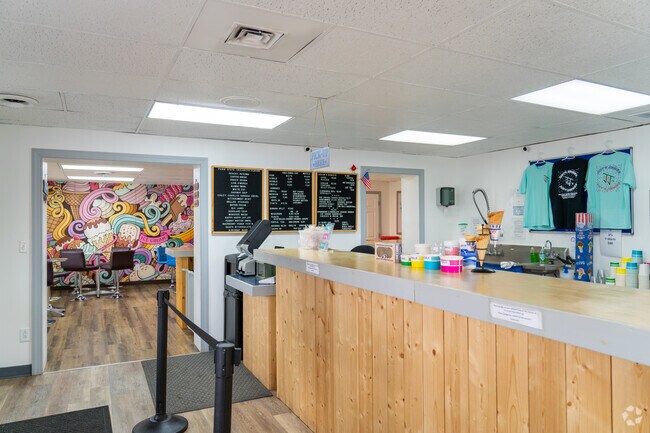 Judy's Jimmies in Patterson serves delicious Penn State Creamery ice cream.