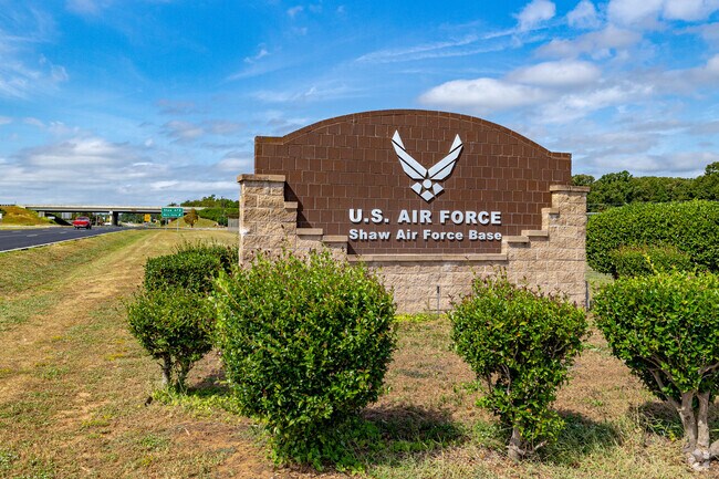 Cherryvale is a small suburb near Shaw Air Force Base, which has a workforce of 20,000 people.