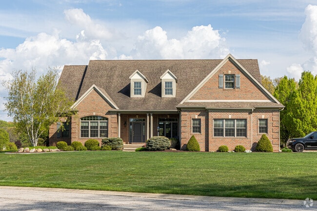 La Porte has some new developments with New Traditional-style homes.