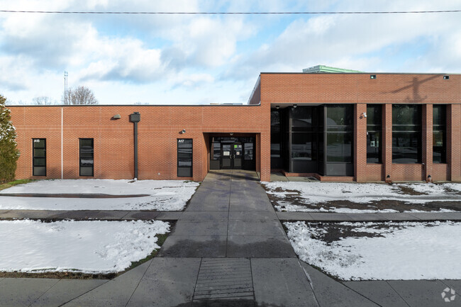 Here is the side entry for Griffith Elementary School.