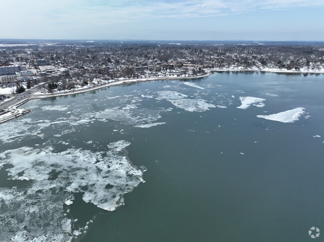 Parts of the Oakdale neighborhood back up to Back Cove.