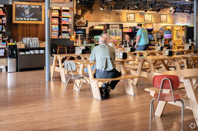 One Well Brewery has a large dining room, perfect for meeting friends or coworkers in Milford.