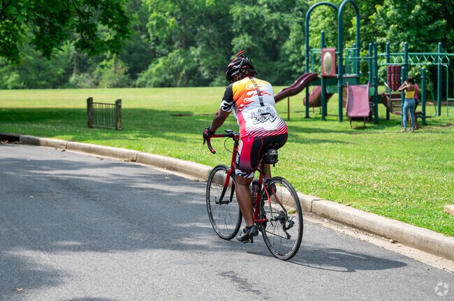 Greenbelt Park has miles of hiking trails and camping areas which can be reserved.