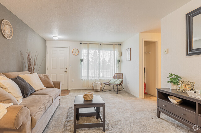2BR, 1BA - 821SF Living Room