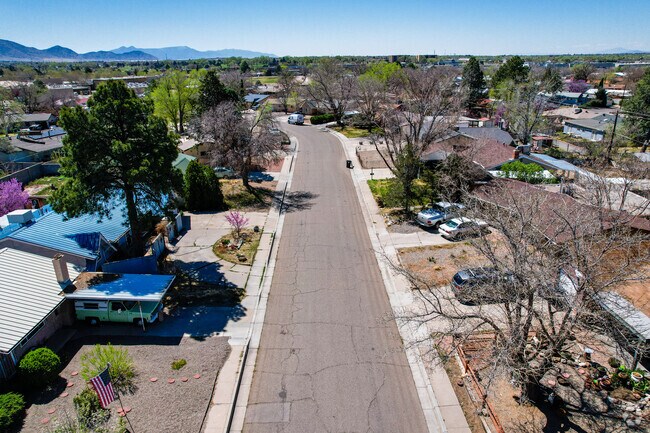 Residential Street of Mesa Village