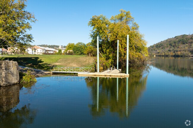 Magic City Riverfront Park offers trails and river access.