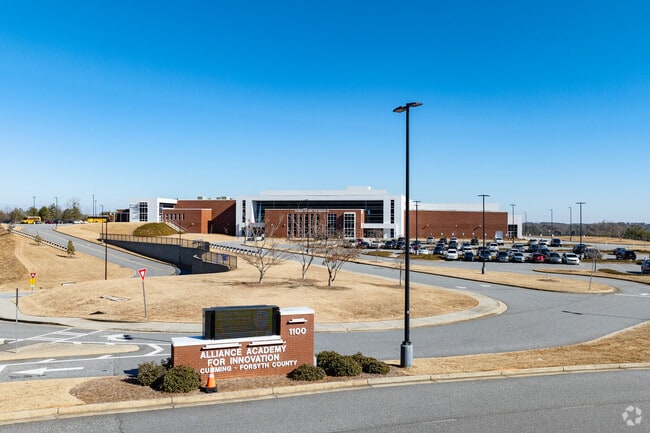 The Alliance Academy for Innovation in Cumming, GA, is a state-of-the-art high school focused on career and technical education.