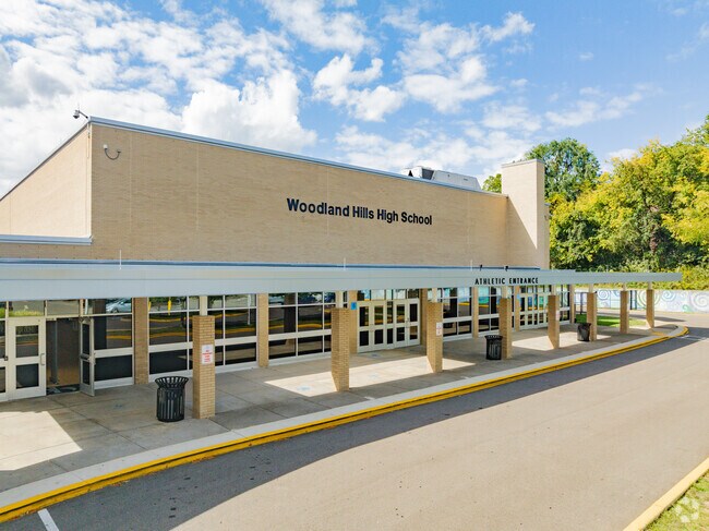 Woodland Hills Senior High School serves Edgewood students.