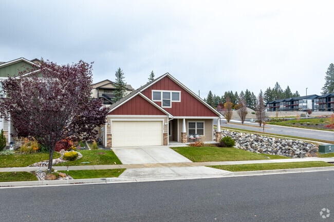 New construction homes are the more prevalent option of homes in the West Spokane neighborhood.