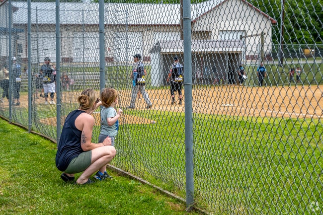 Pickup baseball games happen on weekends at local fields in Cumberland.