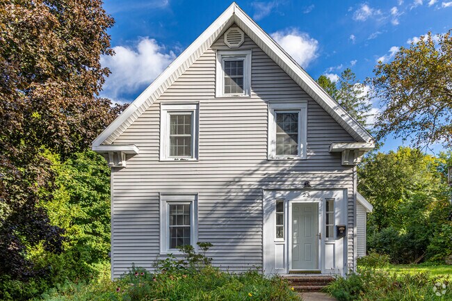 New Englander-style homes are common in the town of Orono.