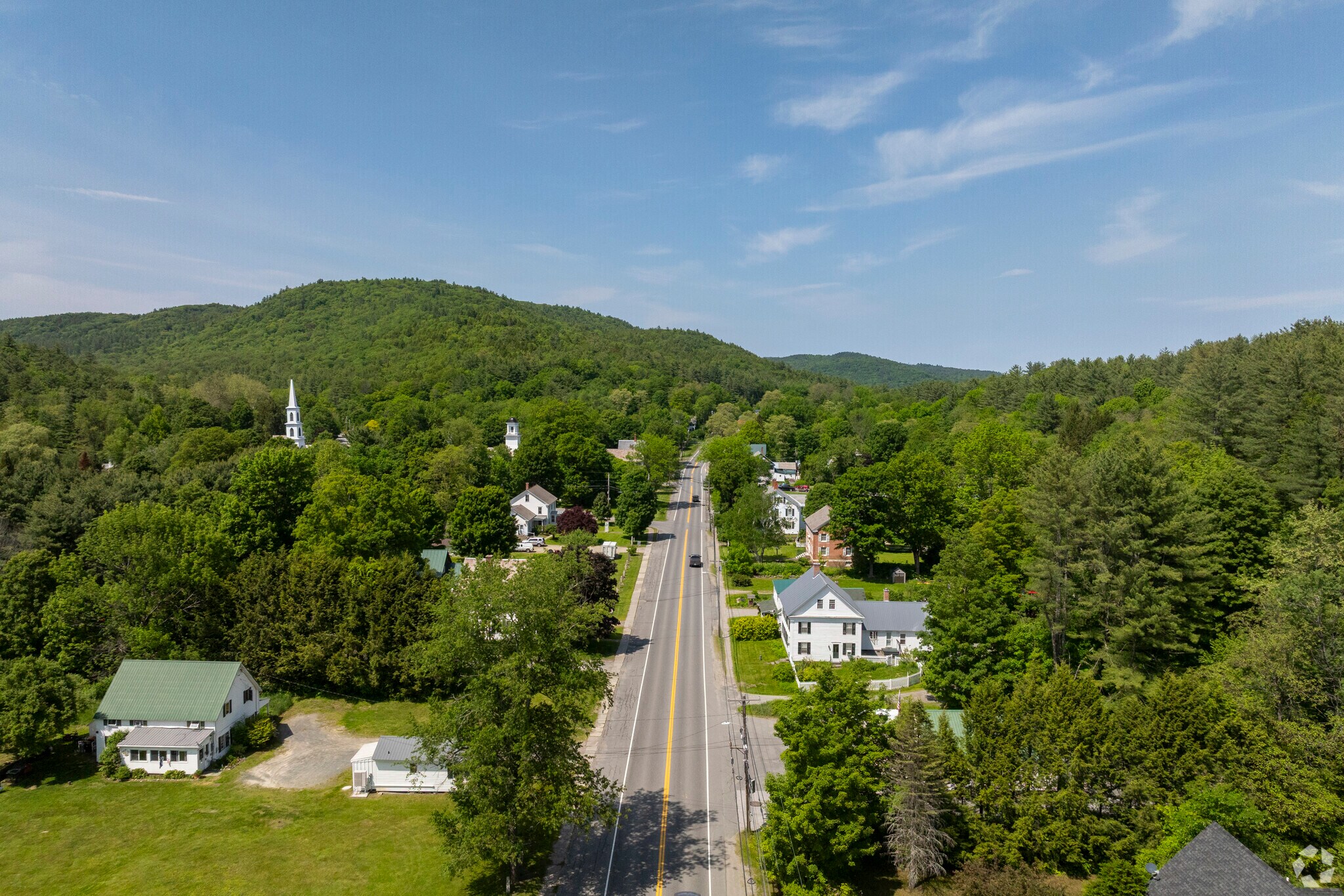 Route 30 runs through Brookline, guiding travelers along scenic byways, mountain views, and quiet corners of Vermont life.