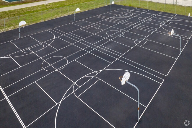 Bonita Springs Middle Center For The Arts has several basketball courts for blowing off steam.