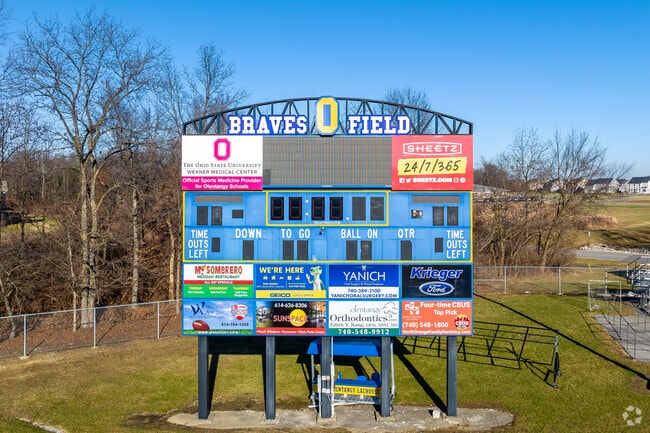 Olentangy High School is located in Orange, Lewis Center Ohio.