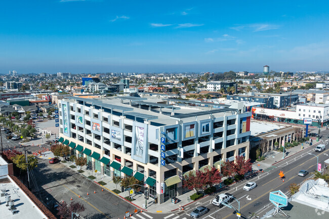 An elevated view of The Charter School of San Diego.