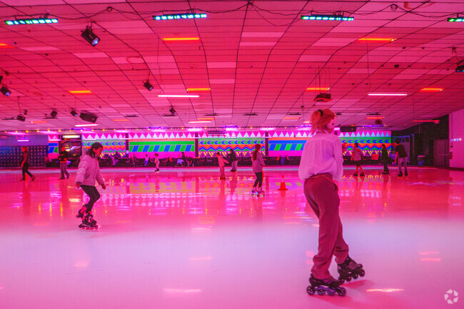 Take your skating skills to Roller Kingdom and get your groove on among the colorful lights in Tyngsborough.