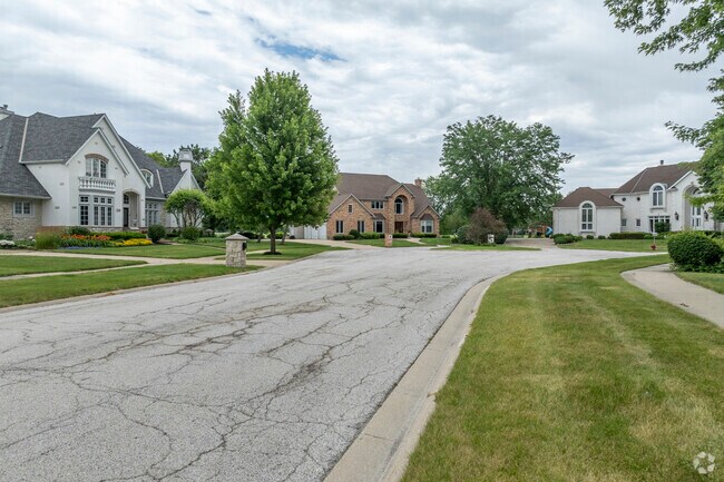 Beautiful homes line Cul-de-sac streets of White Eagle.