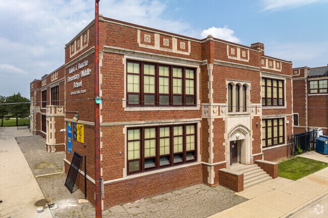 Ralph J. Bunche Preparatory Academy  served 401 students in grades PK, K-8 in 2025.