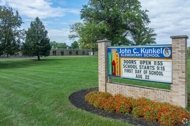 John C. Kunkel Elementary School has a student population of around 375.