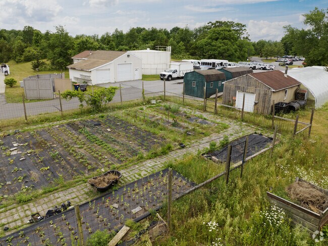 Having a garden is a educational and natural way of connecting people with food at Devereux.