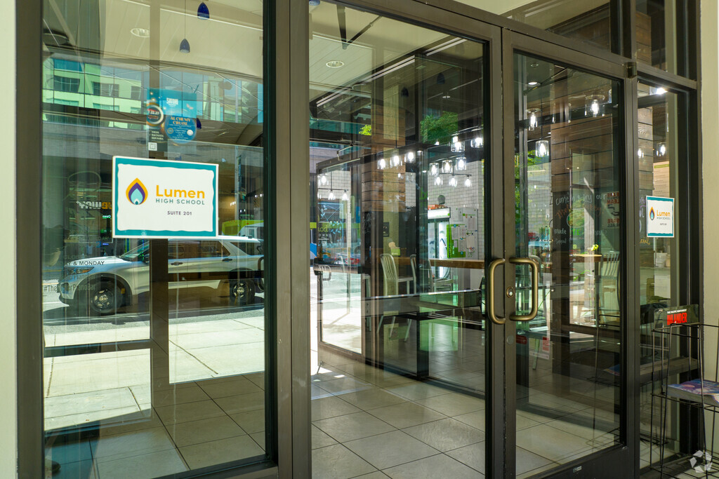 Lumen high school is a public charter school in downtown Spokane